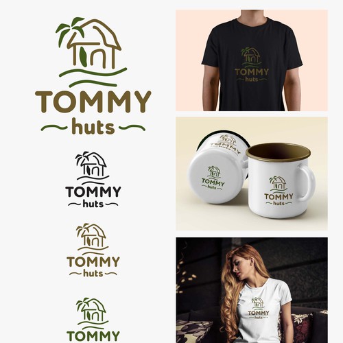 Logo Design Tommy Huts