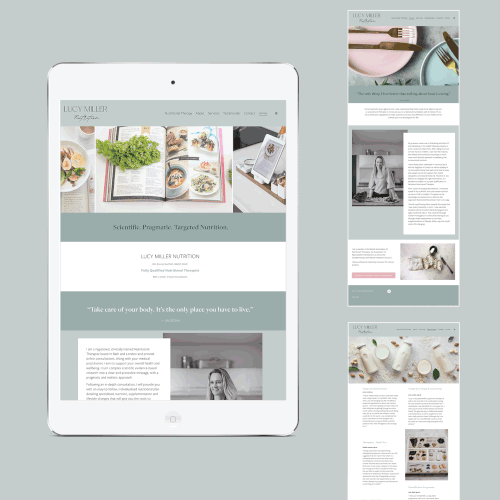 Nutritionist Website