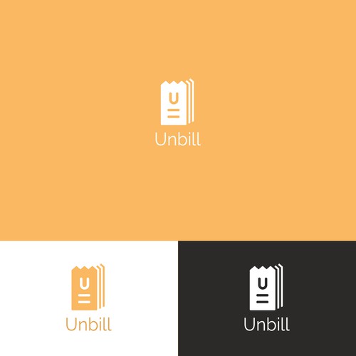 Logo for mobile app "Unbill"