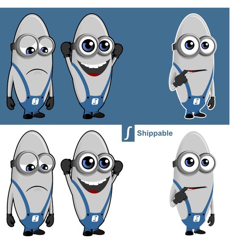 Create a minion character for a hot internet startup!