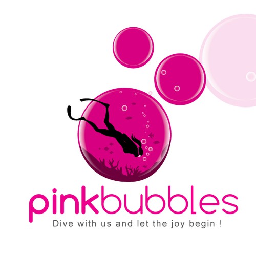 logo for Pink bubbles