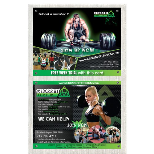 Create a enticing advertisement for CrossFit Trinium