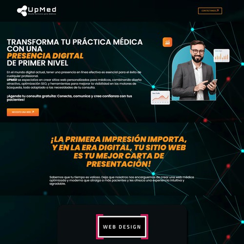 Diseño y desarrollo Landing Page