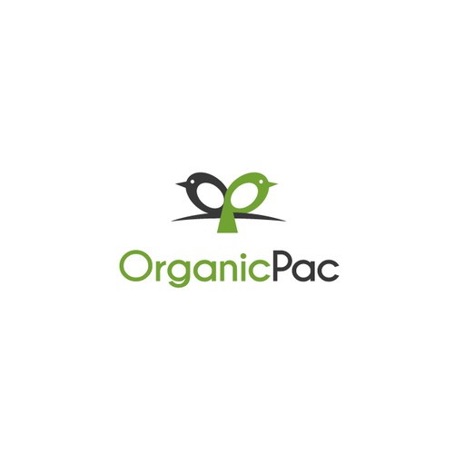 Create a logo for an organic packaging company