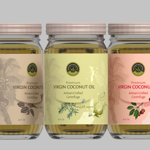 Help create a brand for Kitchen Naturals Virgin Coconut Oil