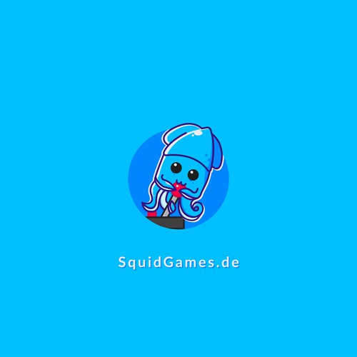 SquidGames mascot Logo