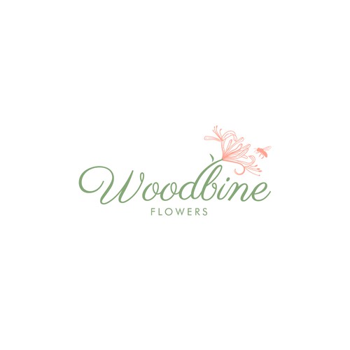 logo concept for flower shop