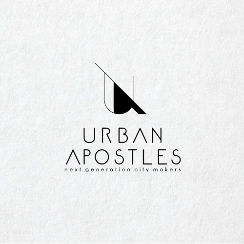 Minimalist logo design for real estate development services business