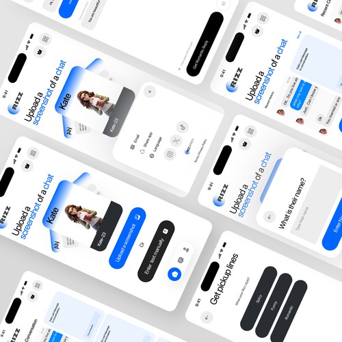 Rizz Effect App Design