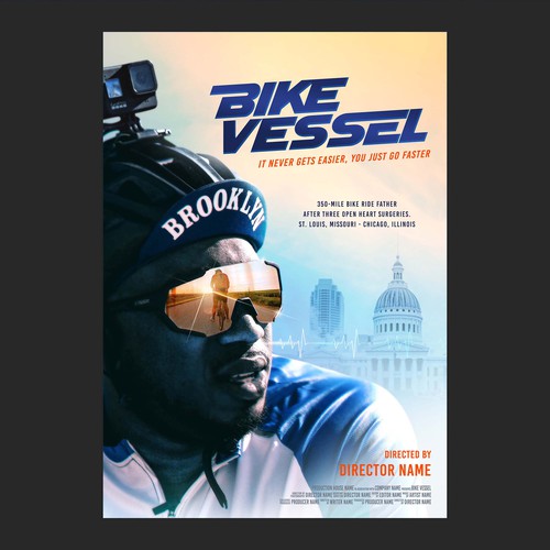 Movie Poster needed for film about Cycling
