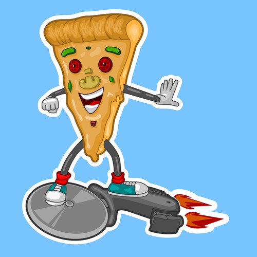 pizza mascot