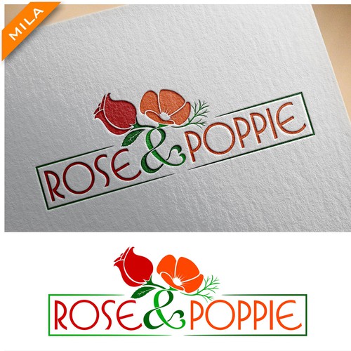 Logo Rose and Poppie
