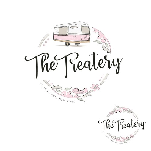 Trailer Bakery Logo Design