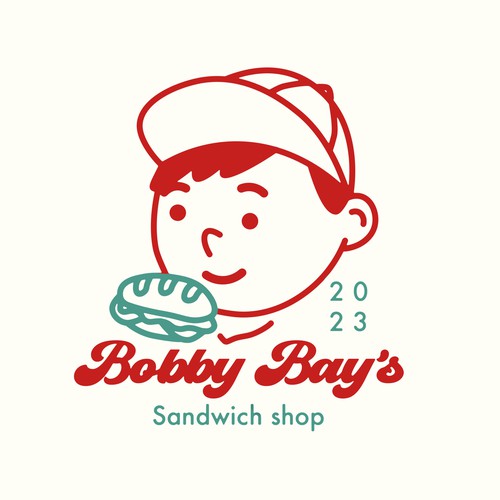 sandwich shop logo