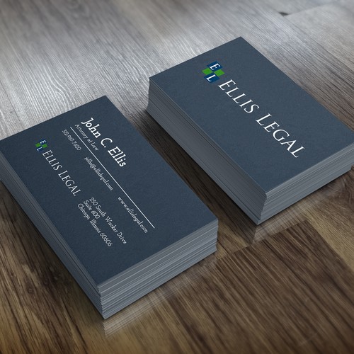 Business Cards for a law company