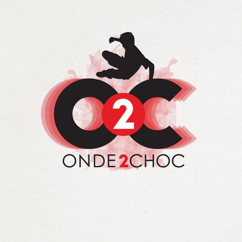 Créer le logo du groupe ONDE2CHOC, specialiste des shows spectaculaire (Parkour, Tricks, Cascade...)