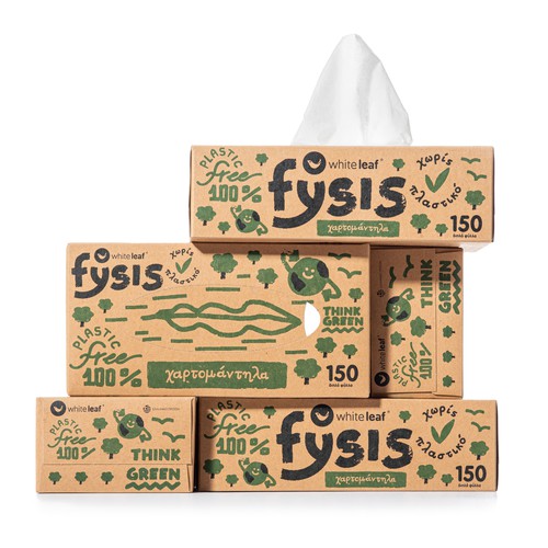 Tissue box packaging
