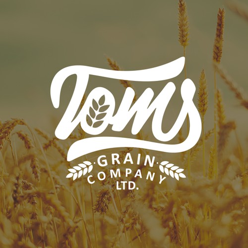 Logo concept for agriculture company.