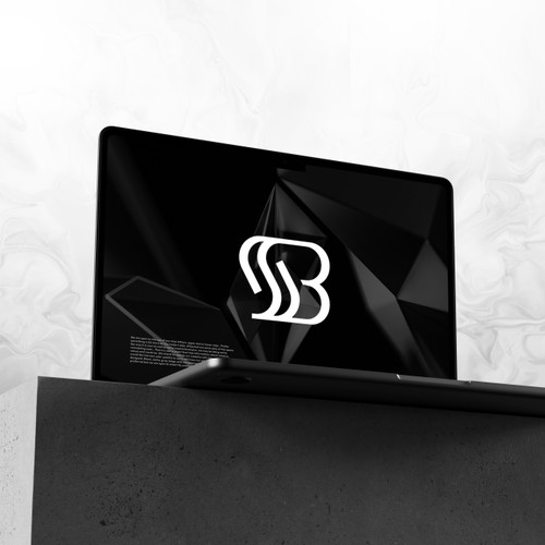 Creative S and B lettermark logo