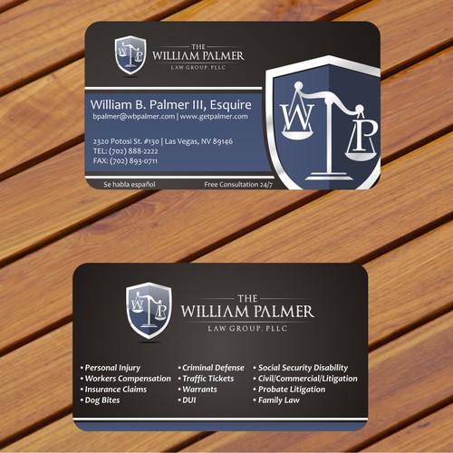 Help The William Palmer Law Group, PLLC. with a new logo 
