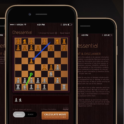Chess App for desktop and mobile devices