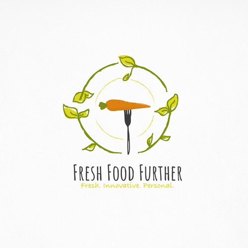 Fresh logo for healthy company