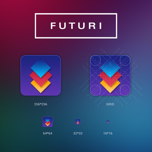 Icon design for FUTURI