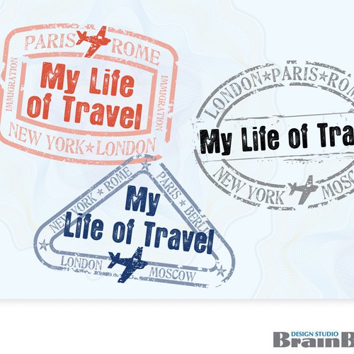 My Life of Travel - Logo design $400