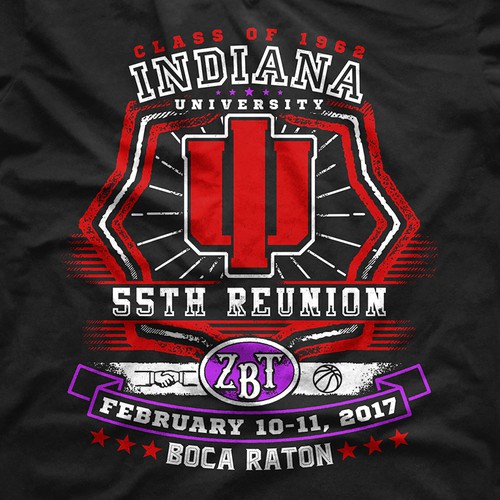 Indiana Alumni Themed T-Shirt