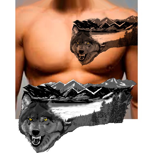 wolf tattoo