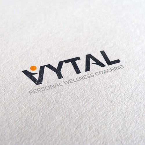 Bold logo for wellness coach