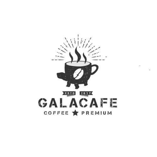 Rustic Design for GALACAFE Coffee