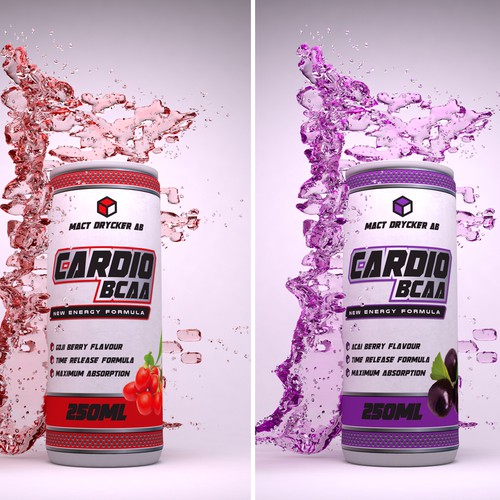 Can for a new gym drink