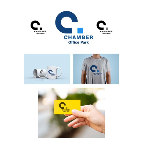 Chamber Office Park logo design