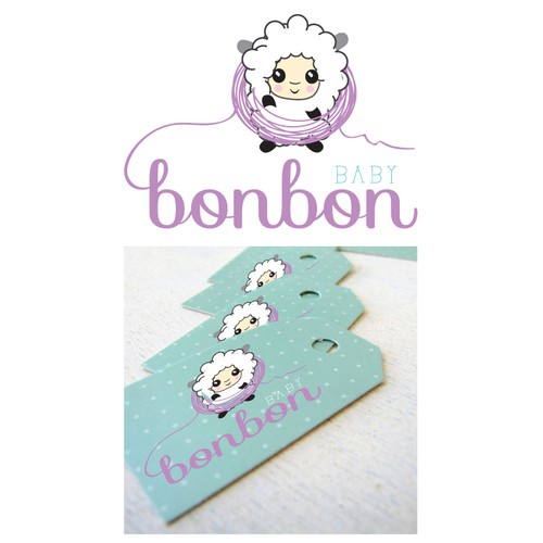 Logo for handmade baby clothes and accesories