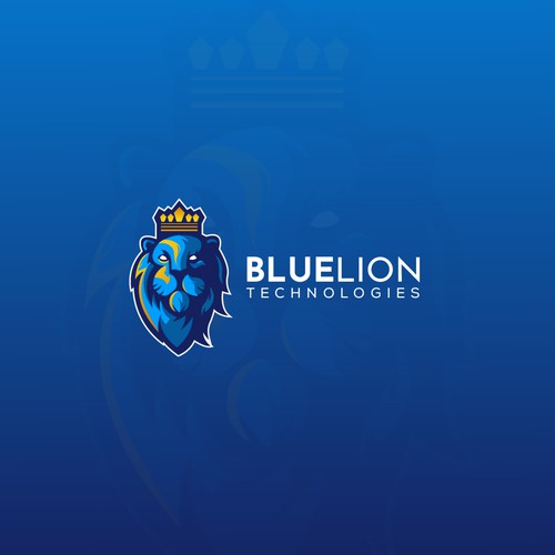 Blue Lion Logo