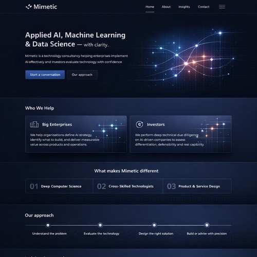 Mimetic - Deep-Tech consultancy and advisor