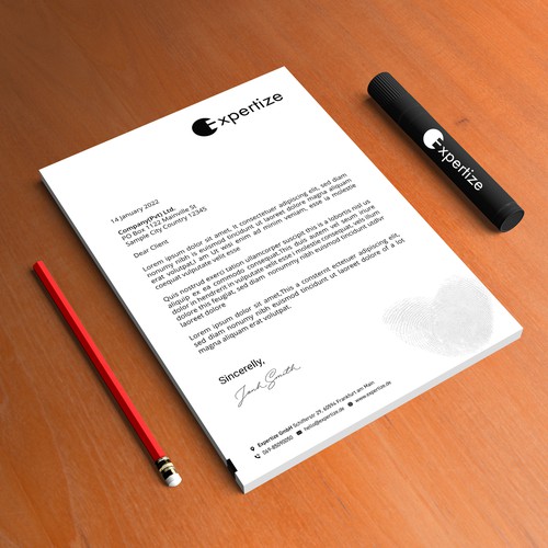 Professional Letterhead Design