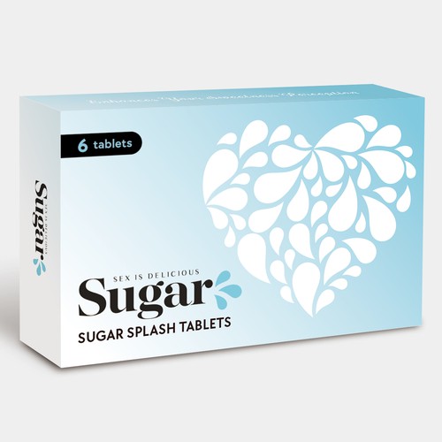 Box design for Sugar Splash