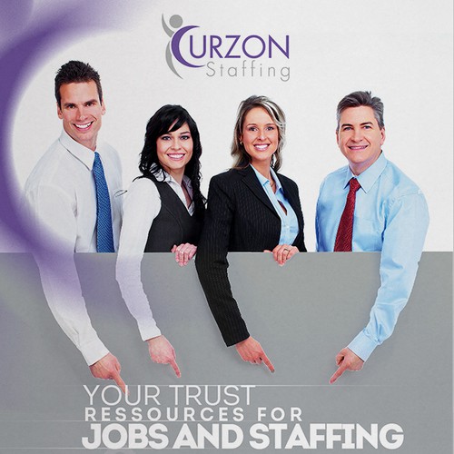Flyer Template for Curzon Staffing