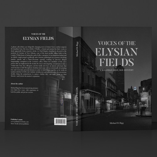 Voices of the Elysian Fields - Cover design
