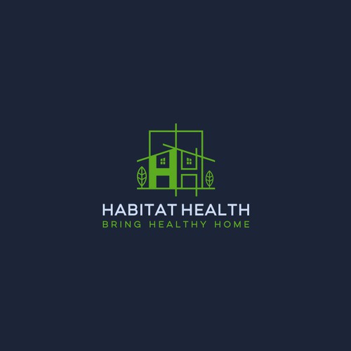 Letter H Home Architecture Logo For Sale
