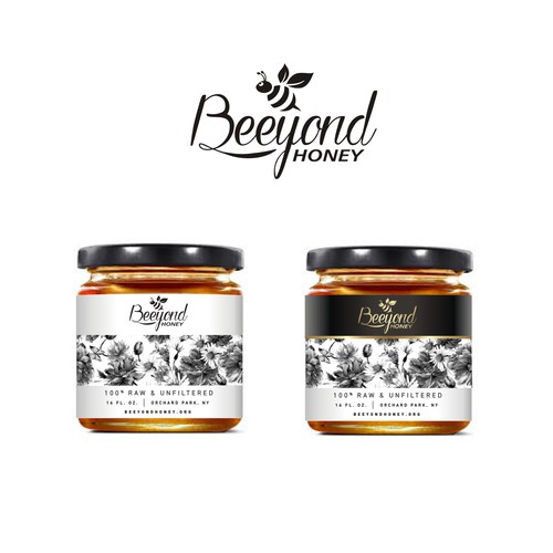 Beeyond honey label