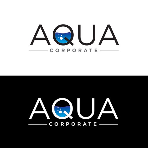 Aqua Logo Design