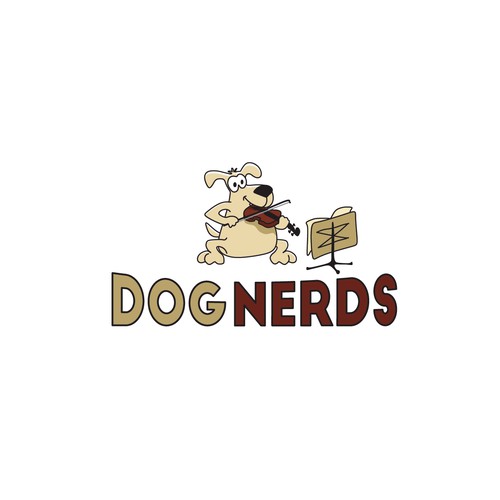 Logo for a company that creates online learning courses for specific dog behavior issues.
