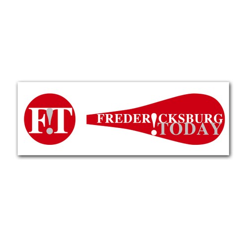 Create a new, exciting, something-different logo for Fredericksburg.Today online news!