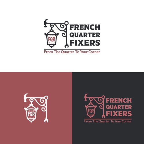 French Quarter Fixers Logo Design 