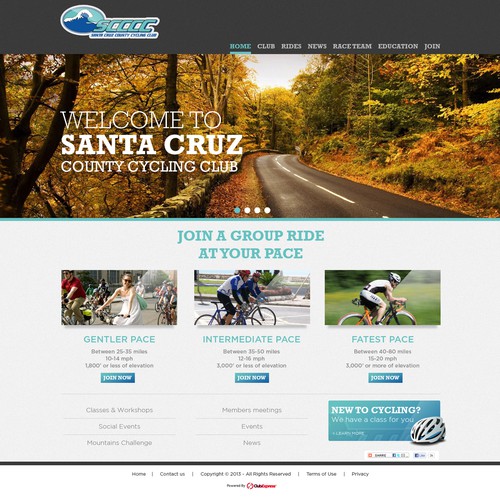 Santa Cruz County Cycling Club website