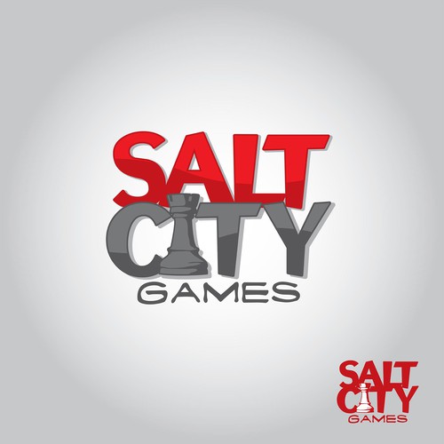 Salt City Games Logo Concept