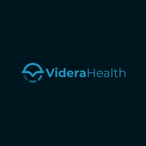 Bold and futuristic logo concept for Videra Health